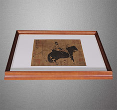 屏南书画装裱配框服务案例