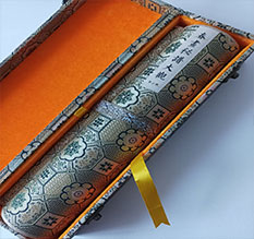 屏南书画装裱案例